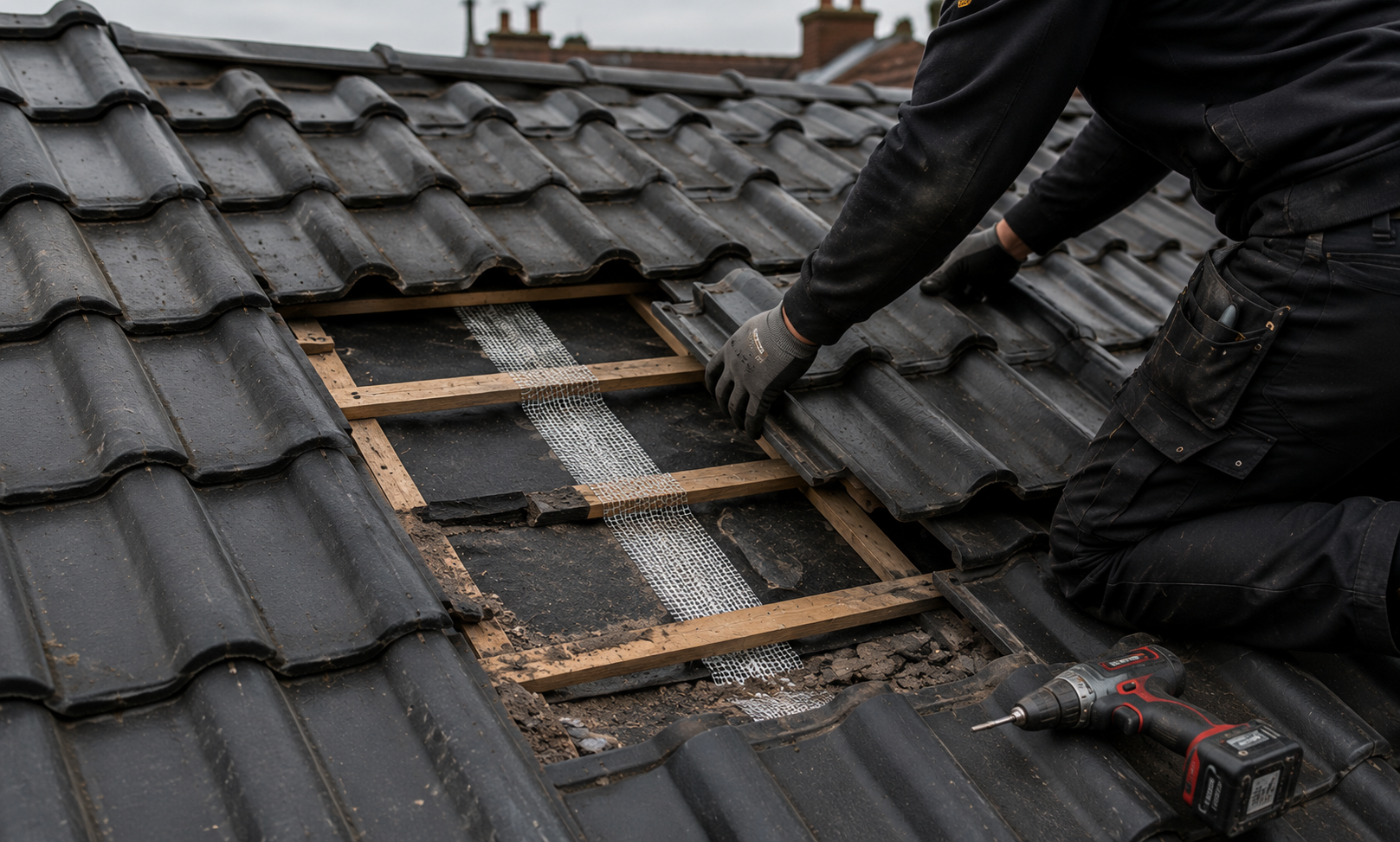 Dakreparatie door dakdekker Limburg Noord-Brabant